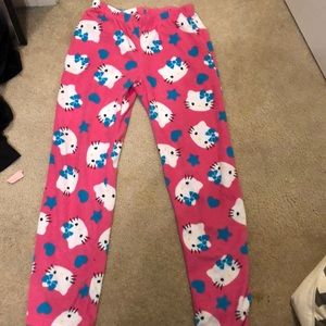 hello kitty pajama pants